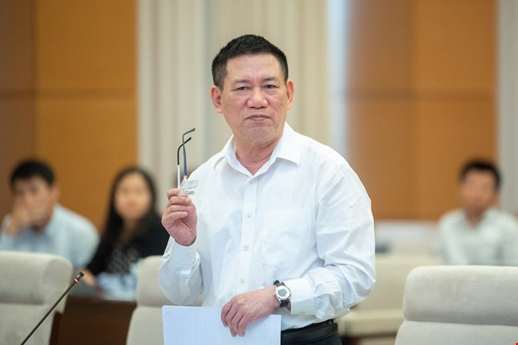 Bộ trưởng Hồ Đức Phớc: Tỉ lệ thuế, phí trong giá vé máy bay rất ít- Ảnh 1. Bộ trưởng Hồ Đức Phớc - Ảnh: Quochoi.vn