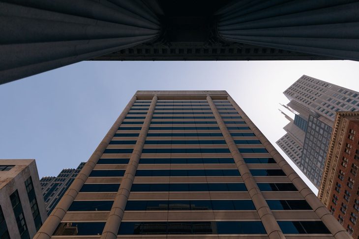 Các tòa tháp văn phòng ở San Francisco gần như trống rỗng - Ảnh 1. Các tòa tháp văn phòng ở San Francisco gần như trống rỗng - Ảnh 1.